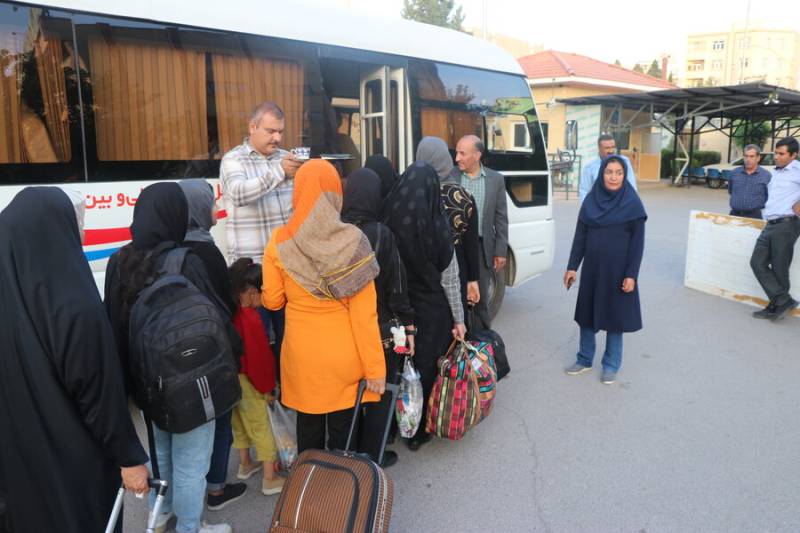 اعزام بانوان سرپرست خانوار جنوب کرمان به اردوی فرهنگی تفریحی شمال کشور